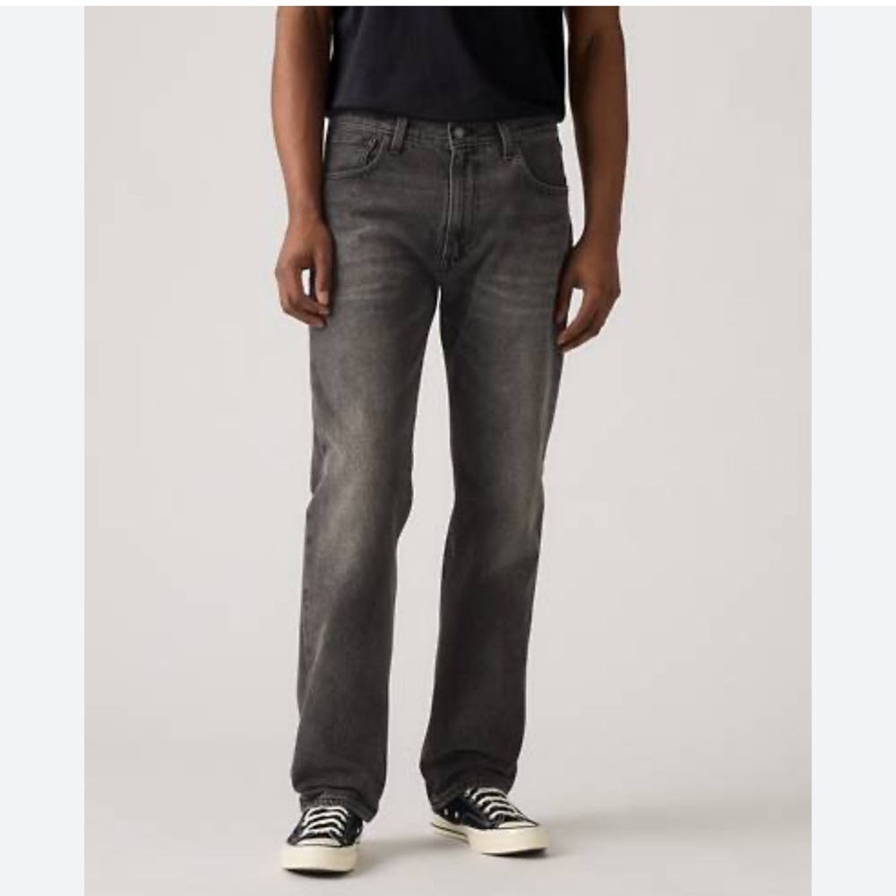 Men’s Levi’s 510 black label gray slim straight leg jeans, 30 / 32